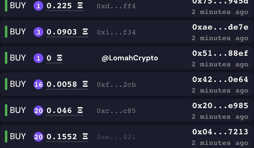 DeFiyst's tweet photo. Ongoing @friendtech MEV war on Base is wild.

These bots have improved exponentially since @functi0nZer0 and @meoawtistic open sourced the first snipers last week.

Take @LomahCrypto's launch below, for example. Shares holding strong 0.4-0.5E range, you do the math.

Strongest bots are printing Ether.