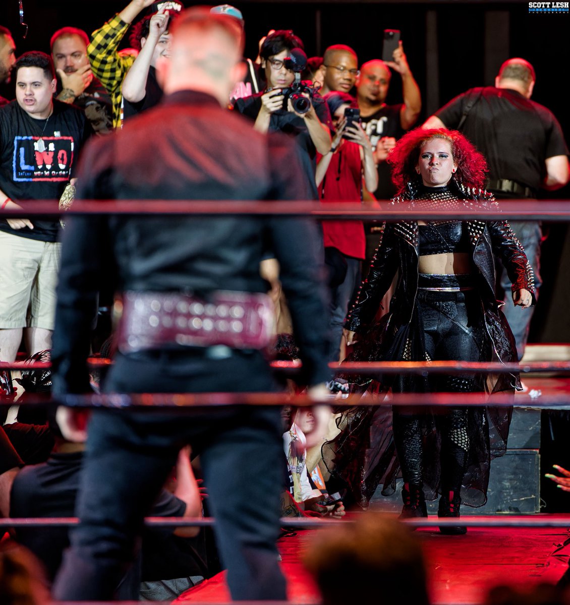 HOGwrestling's tweet photo. Charles Mason faced an explosive surprise challenge at #HighIntensityX from “Russian Dynamite” Masha Slamovich, in the first ever intergender HOG Crown Jewel Championship match!!!
Tickets for September 15th ⬇️
https://t.co/8SRERSEHgu https://t.co/JETrpLtypS