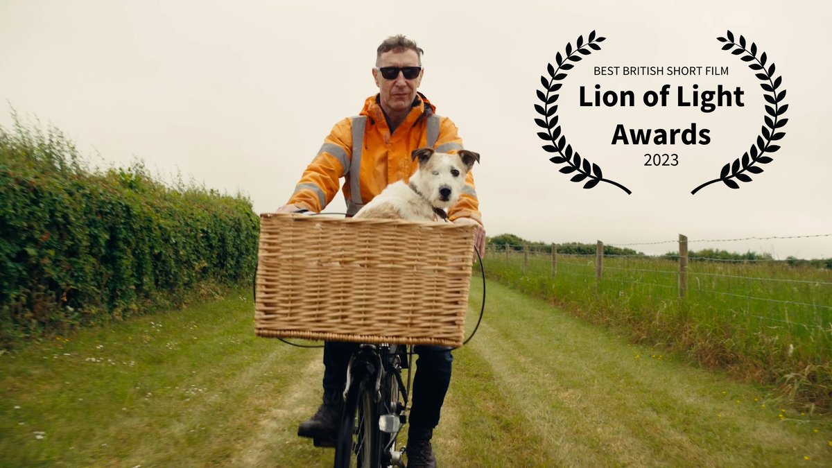 AmosRowena's tweet photo. WOW! Thank-you Lion of Light Awards Film Festival  for voting 'The Day of the Sun Dog' 'BEST BRITISH SHORT FILM'.
This script is very close to my heart, so what an honour to win.  Thanks to Peter &amp; team for organising this amazing festival.
#Lionesses #PaulMcGann #film #shortfilm https://t.co/dbrWhxH8Aw