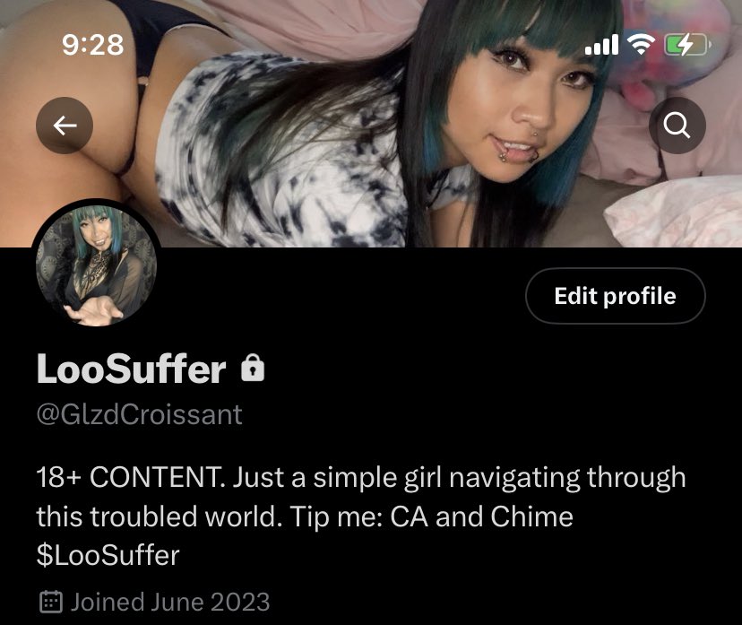 LooSuffer's tweet photo. For better quality content add my other twitter if you haven’t 🫶💖 @GlzdCroissant https://t.co/pZMoyFkUdy