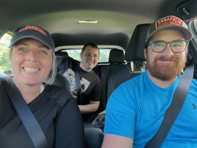 When your parents leave you at home ….You head to Jonny’s for supper!!! SMILES all around!!