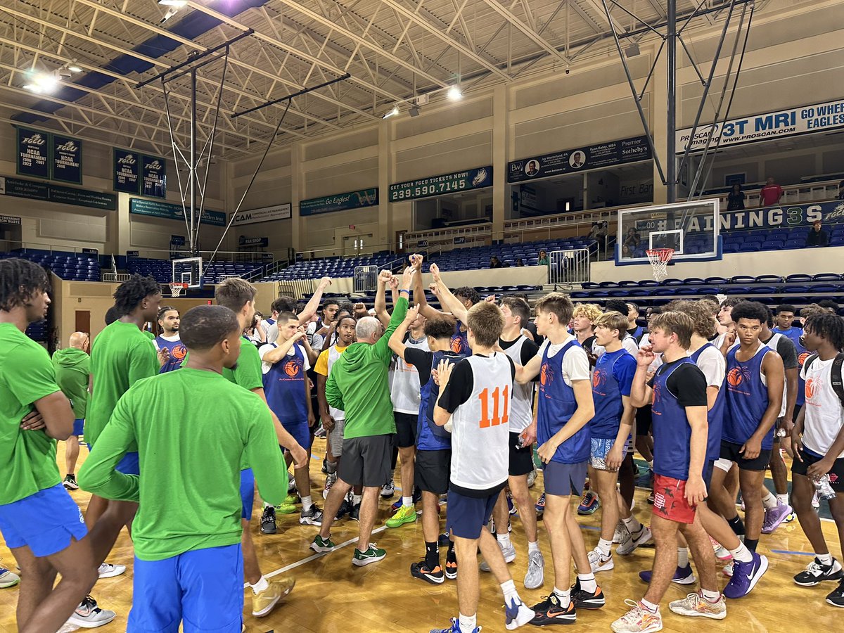 Mini Camp 2023 ✅ Once again blown away with the talent down here in Florida! The future is BRIGHT… #ATTITUDE #WingsUp 🏀🌴🤙