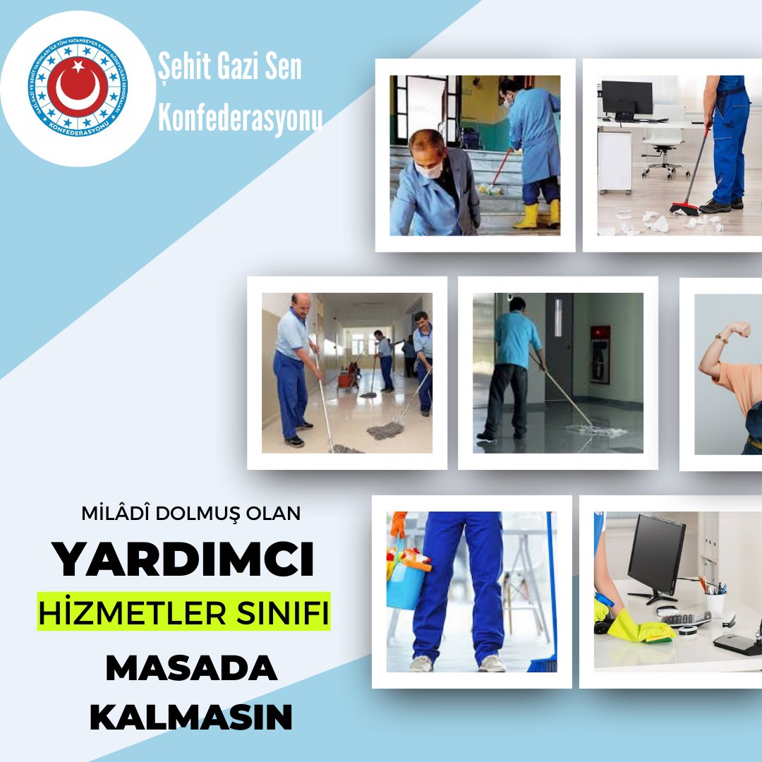 Size GÜVENENLERİN 15 yıldır güvenini boşa çıkarttınız. Şuanda yapılan toplu sözleşmede yine boşa çıkacak bilmiyorum. Ama bizim hala Allah'a olan inancımız devam ediyor. #YardımcıHizmetlerSınıfı