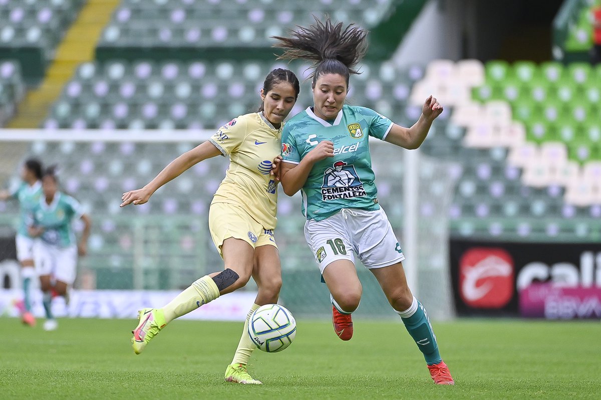 Azul8Acrema_Fem's tweet photo. En el #AP2022 se registró nuestra última visita a León 🦁 y fue con un empate 2️⃣-2️⃣
#EstoEsAmérica 🦅 https://t.co/EMYErMWUbP