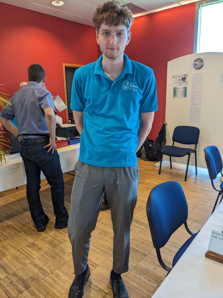 fredubuisson's tweet photo. DIEPPE !
Le 19° festival international d'échecs de #Dieppe a commencé aujourd'hui et se termine dimanche prochain !
A noter dans l'équipe d'arbitres dirigée par #MichelBarbaut, la présence de #MathiasDubuisson, arbitre fédéral, pour son premier open international ! https://t.co/7SJhGIkIGD