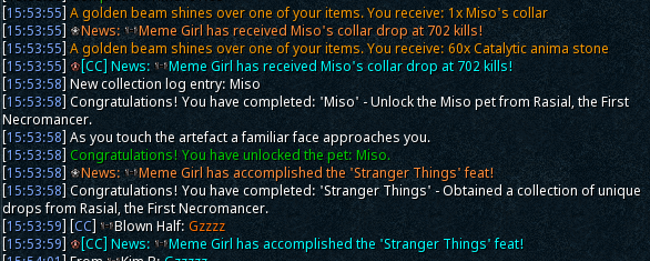 200m ✅
All achieves for trim✅
Hermod✅
Rasial✅
Necromancy completed for now!