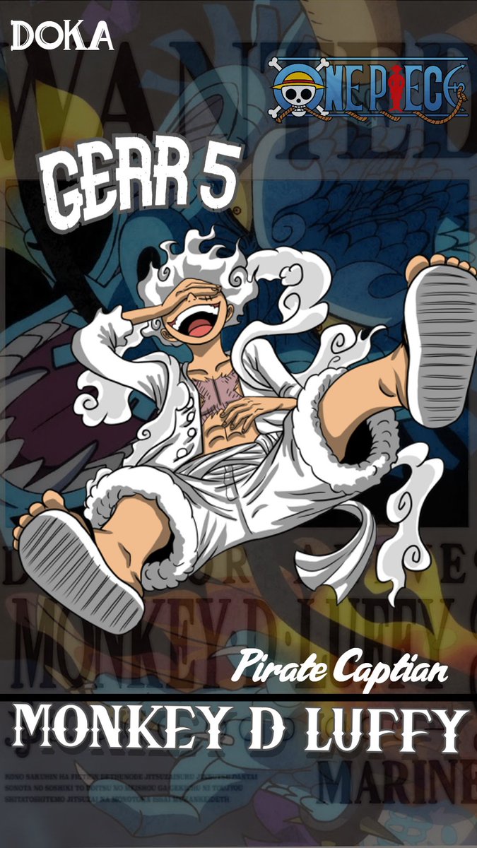DokaGraphics's tweet photo. Finished #Luffy Gear 5 Wallpaper
.
.
.
.
#GEAR5 #gear5luffy #wallpaper #luffywallpaper #DOKA #MonkeyDLuffy #customwallpaper #ONEPIECE #onepiecewallpaper #GraphicDesign #GraphicDesigner #graphicartist #graphicart https://t.co/lmYkkujDGm