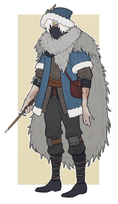 i accidentally an elden ring merchant OC for literally no reason 