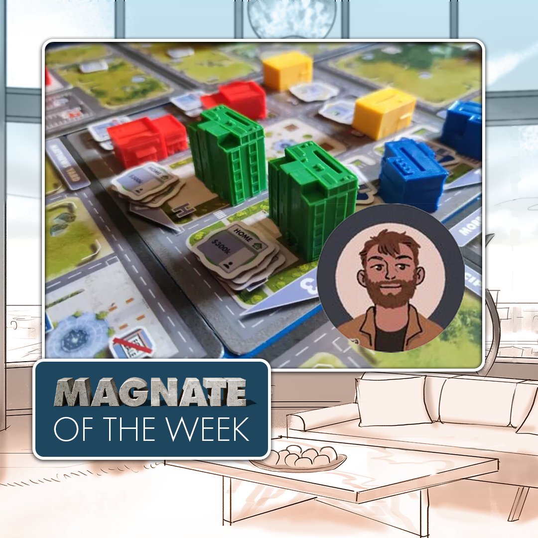 PlayNaylorGames's tweet photo. “It’s hard to see how anything is going to top this for a long time.” said Punchboard when he got to play Magnate.
Find the full review: https://t.co/qyqt5eFHBk
#MagnateoftheWeek https://t.co/q60UEJAMmj