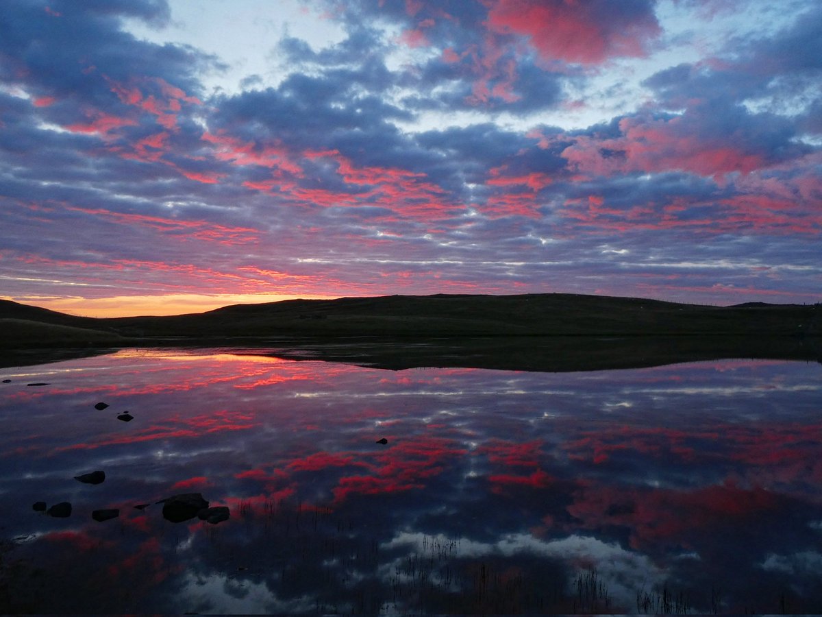 Tonight's sky #Shetland