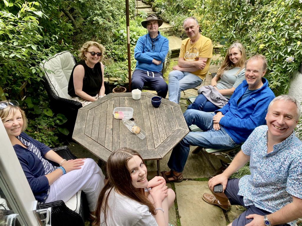 What a joy it was playing the band So What? with these fabulous human beings at uni, &amp; from time to time ever since at our jazz weekends – &amp; getting to know their lovely wives over the years
Thanks for coming to my album wrap party this weekend you guys &amp; for all the playing.