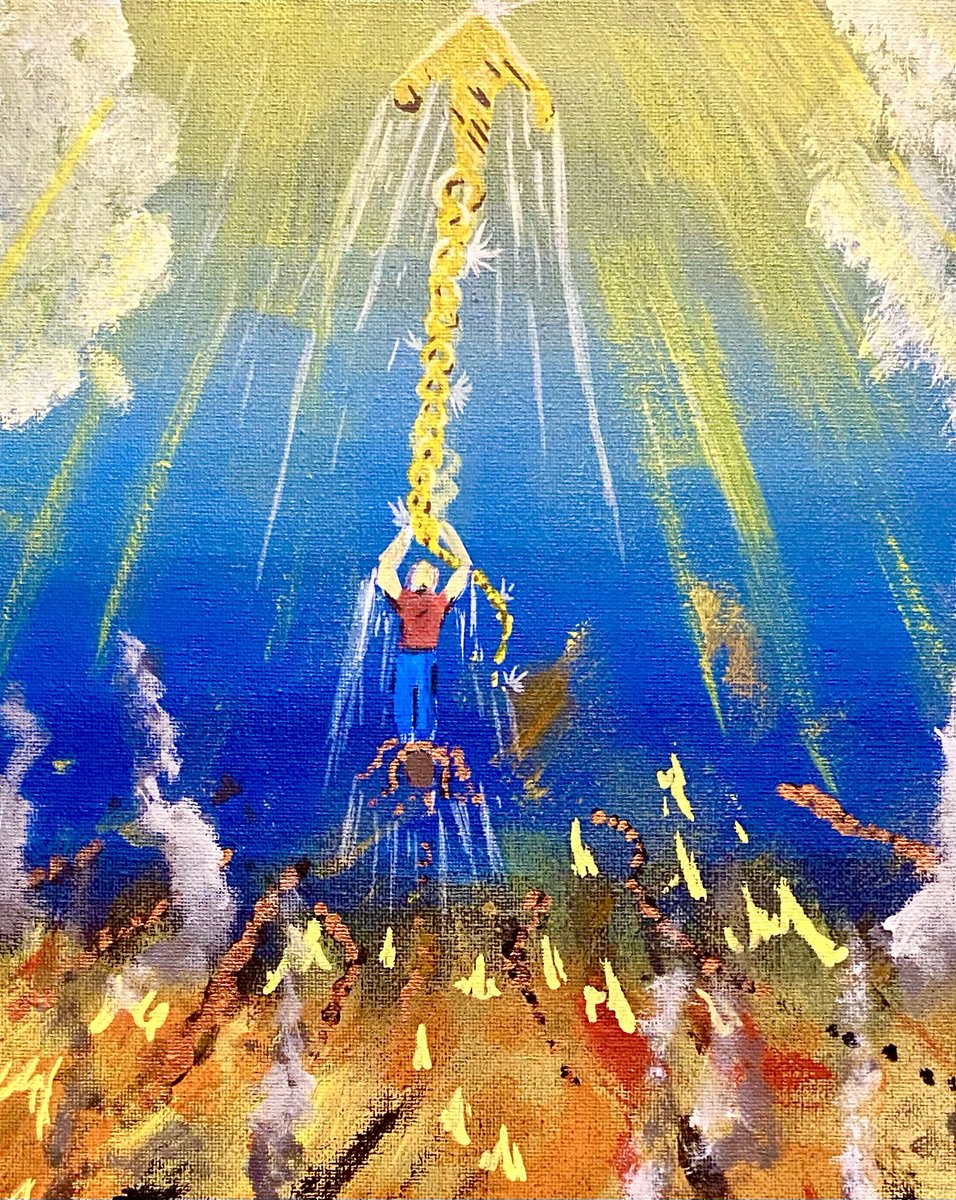 CrossLght's tweet photo. Anchored. 

Living for self is like being chained to the fires of the world. Every sin clamped on, holding you in a place that most are content with. But Jesus has been there waiting for you to reach out to the anchor that keeps you from blowing way in the storm and breaks chains https://t.co/uqlnkBnUyX