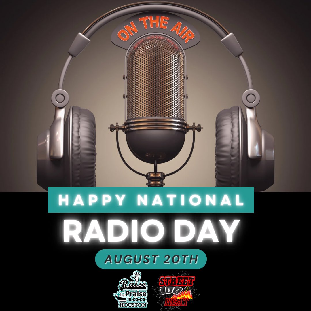 Rtp100H's tweet photo. 📻🎙️🎉 Heeeeeey! It’s #NationalRadioDay! This day celebrates ways that radio continues to impact the world for the better!

🥰👏🏾 We want to give a HUGE S/O to our talented radio fam here at Raise The Praise 100 and @100theheat! 

#RaiseThePraise100 #Street100TheHeat https://t.co/MC4wN7qUuM