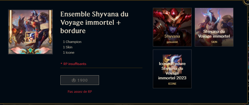 ShuninX's tweet photo. Hey @RiotSupportFR ,
Il me manque seulement 90 RP après un achat de RP pour obtenir l'Ensemble Shyvana du Voyage immortel + bordure.. Je serais très heureux que vous m'aidiez :)
J'ai fait un beau dessin pour vous !
Nom d'invocateur : ShuninX https://t.co/lemlbqthSl