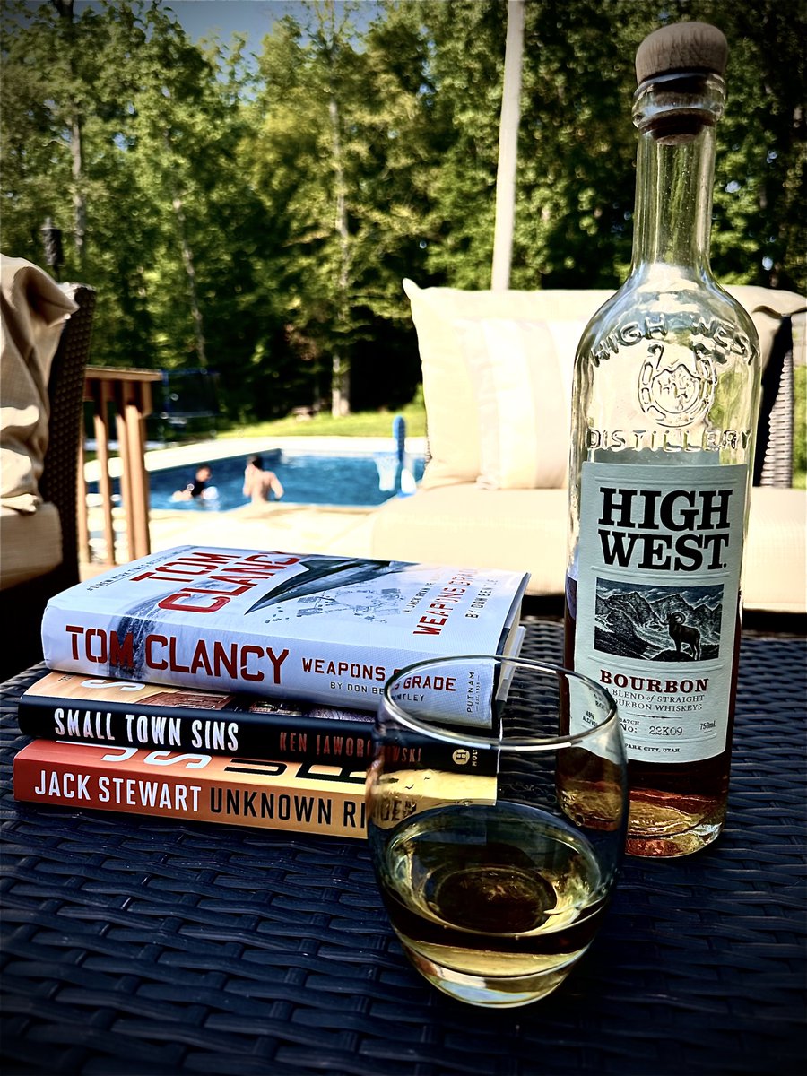 CE_Albanese's tweet photo. Enjoying Sunday afternoons with a good book (or three), a glass of bourbon, and a refreshing pool dip.
Any book recommendations? ππ₯πββοΈ
#LazySundayReads #BookLoverVibes #BourbonAfternoons #PoolsideEscapes #WeekendChill #ReadingList #SunnyPoolDays https://t.co/f8CAFCRGEY