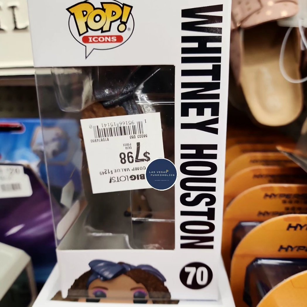 LVFunkoholics's tweet photo. Spotted @BigLots 🎯 Exclusive Diamond Funko Pop Whitney Houston.

#target #whitneyhouston #biglotsfinds #funkopops  #funkogram #funkopop #Pops #funko #new #nerdculture702 #targetrunanddone #funkos #pops #vegas #FunkoPopVinyl https://t.co/2S9rU5wwVw