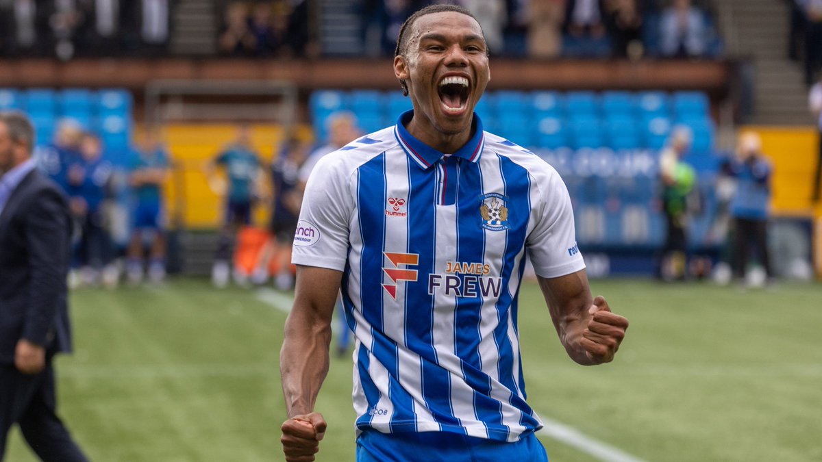 Corrie Ndaba is only 7 games into his Kilmarnock loan spell (from #itfc) and he's already kept a clean sheet against Rangers & Celtic 🧱