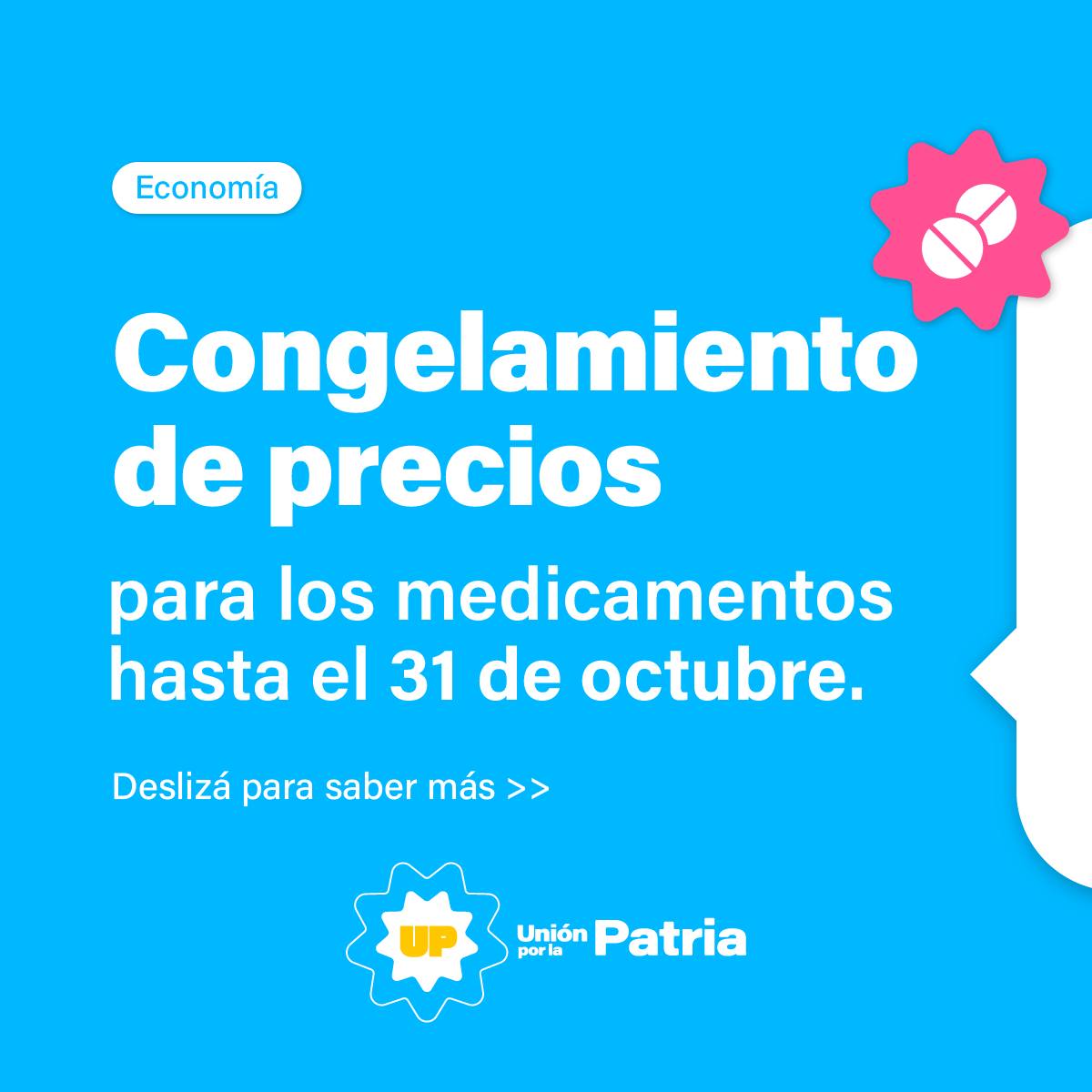 RubenEslaiman's tweet photo. Acuerdo de precios de medicamentos: una nueva gestión de Sergio Massa para cuidar el bolsillo de los argentinos y las argentinas. https://t.co/98W7jBQrsp
