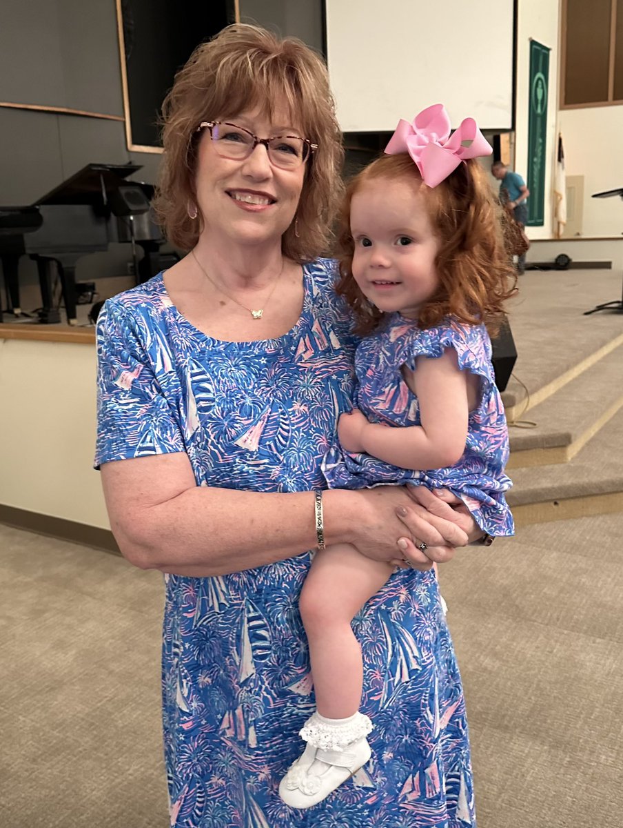 Why yes, me and Miss Priss wore our matching Lilly dresses to church this morning!!! #babylolly @LillyPulitzer