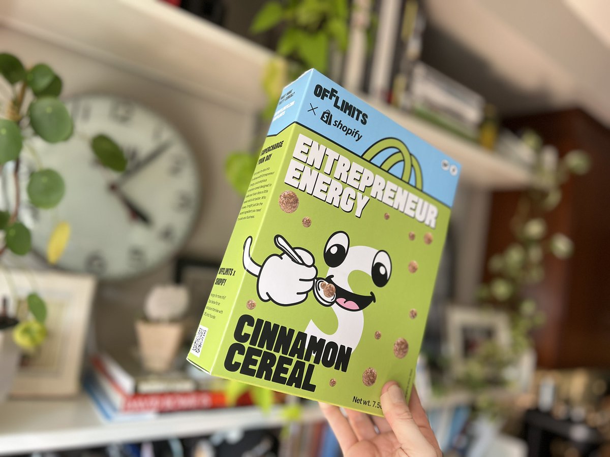 Breakfast this week is going to be ‘yummy yummy tummy’ as my kiddo would say. 
😋🥣 <a href="/offlimits/">OffLimits™️</a> x @shopify 🥣😋