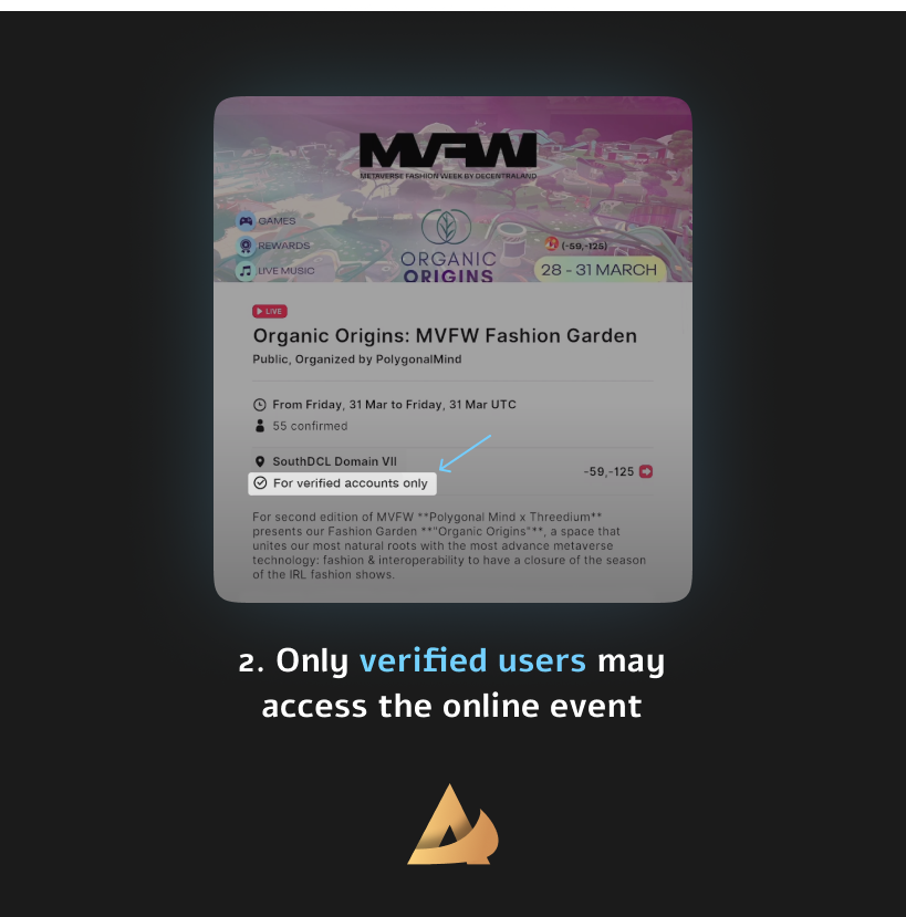 arkconsensus's tweet photo. How ARK Sign will enhance GameFi projects 🔥

We showcase the example of #decentralend to illustrate how ARK Sign will protect users and their assets with crypto face ID.

#arksign https://t.co/Ur9Y3KP9S8