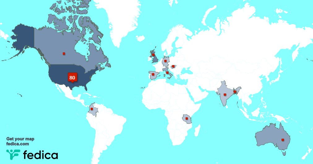 I have 6 new followers from USA last week. See fedica.com/!MofoNJ