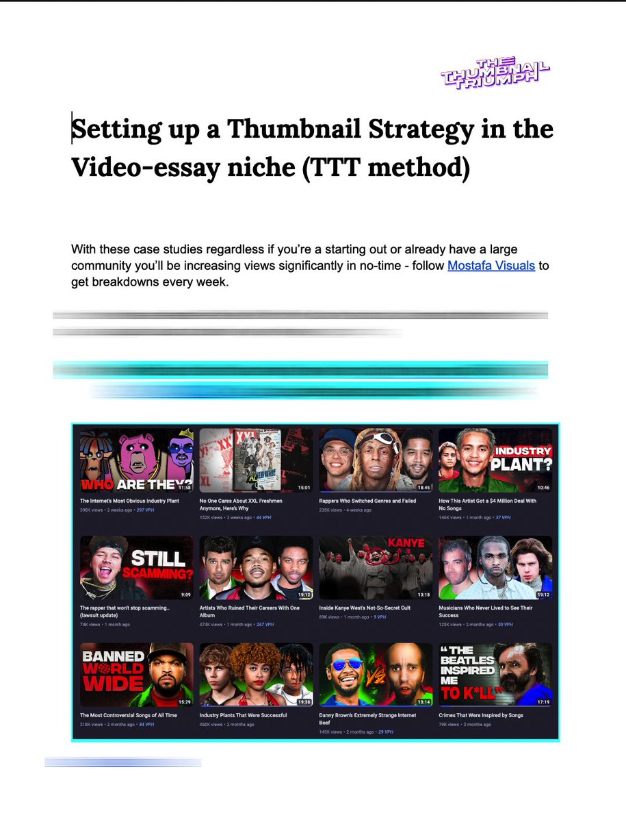 Mostafa Hasan | Thumbnail Designer tweet media