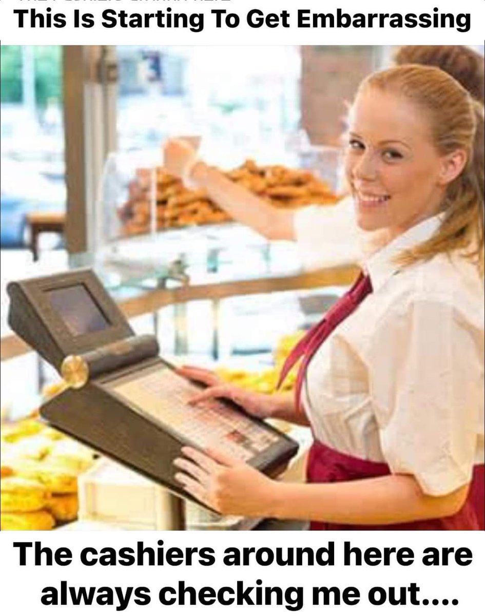 Neilfan12's tweet image. 🛒👀 #Cashiers #Checking 🙄 #Out #Puns 👀🛒