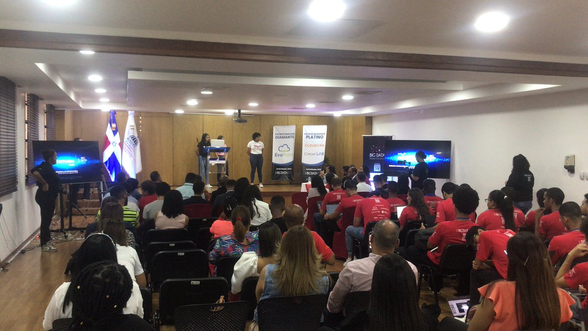 EJLantigua's tweet photo. Presentación del grupo Alfa #Datathon2023 #BigDataDO https://t.co/RSPPxvptxm