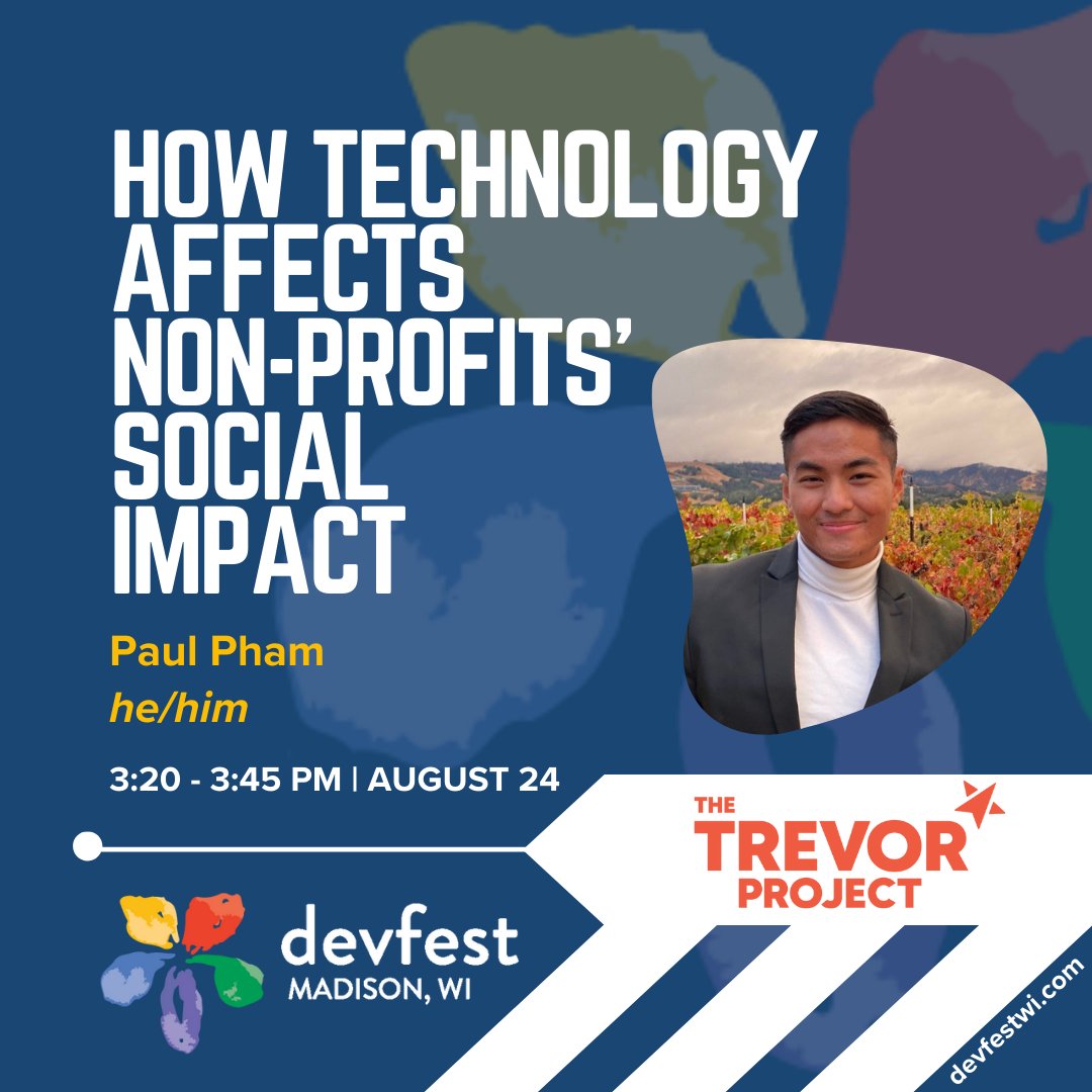 devfestwi's tweet photo. DevFest WI 2023 is TOMORROW (!!!), and we'd like you to meet our final three speakers: Brandon Hawker (he/him), Paul Pham (he/him) and Ross Larson (he/him). To learn more about their talks and purchase tickets, visit https://t.co/VOqHB1BCSW!

#devfest2023 #devfestwi https://t.co/sBmmqFyeL9