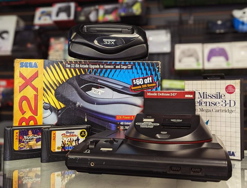 CartsGalore's tweet photo. ๐ฎ Sega Extras Incoming! ๐ฎ
From recent trades, we're happy to have found some awesome Genesis add-ons! We now have a Power Base Converter and in-box 32X! Cool, right? โจ๐
#sega #powerbaseconverter #32x #INBOX #raregames #coolstuff https://t.co/uinNDB0SHb