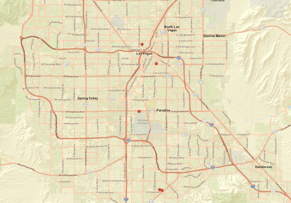 POWER OUTAGE: Those in the central, downtown and south area of the valley are experiencing power outages, according to <a href="/NVEnergy/">NV Energy</a>'s website.
10 outages have been reported so far, impacting about 2,650 customers.