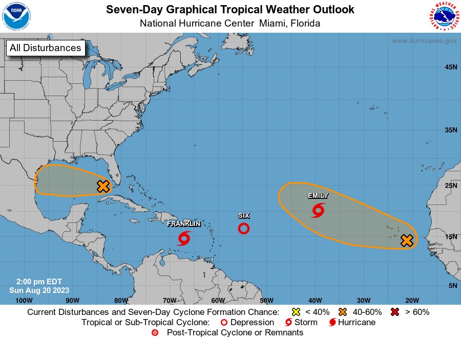 Well there you have it. All of a sudden the Atlantic Basin is very active. 

This was well forecast by most guidance as far back as April and here we are. 

It’s August 20 - the real hurricane season is here.