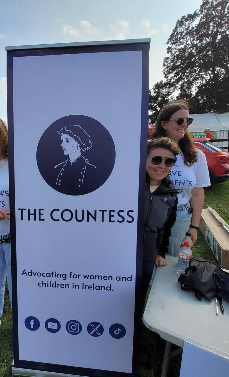 TheCountessIE's tweet photo. The Countess Team had a stall at the Tullow Show today. Throughout the day, we had conversations with people young and old, some already well-informed about pertinent issues, while others were largely unaware, and everyone we talked to was supportive of us.
#WeWillBeHeard https://t.co/70vVJmpR3M