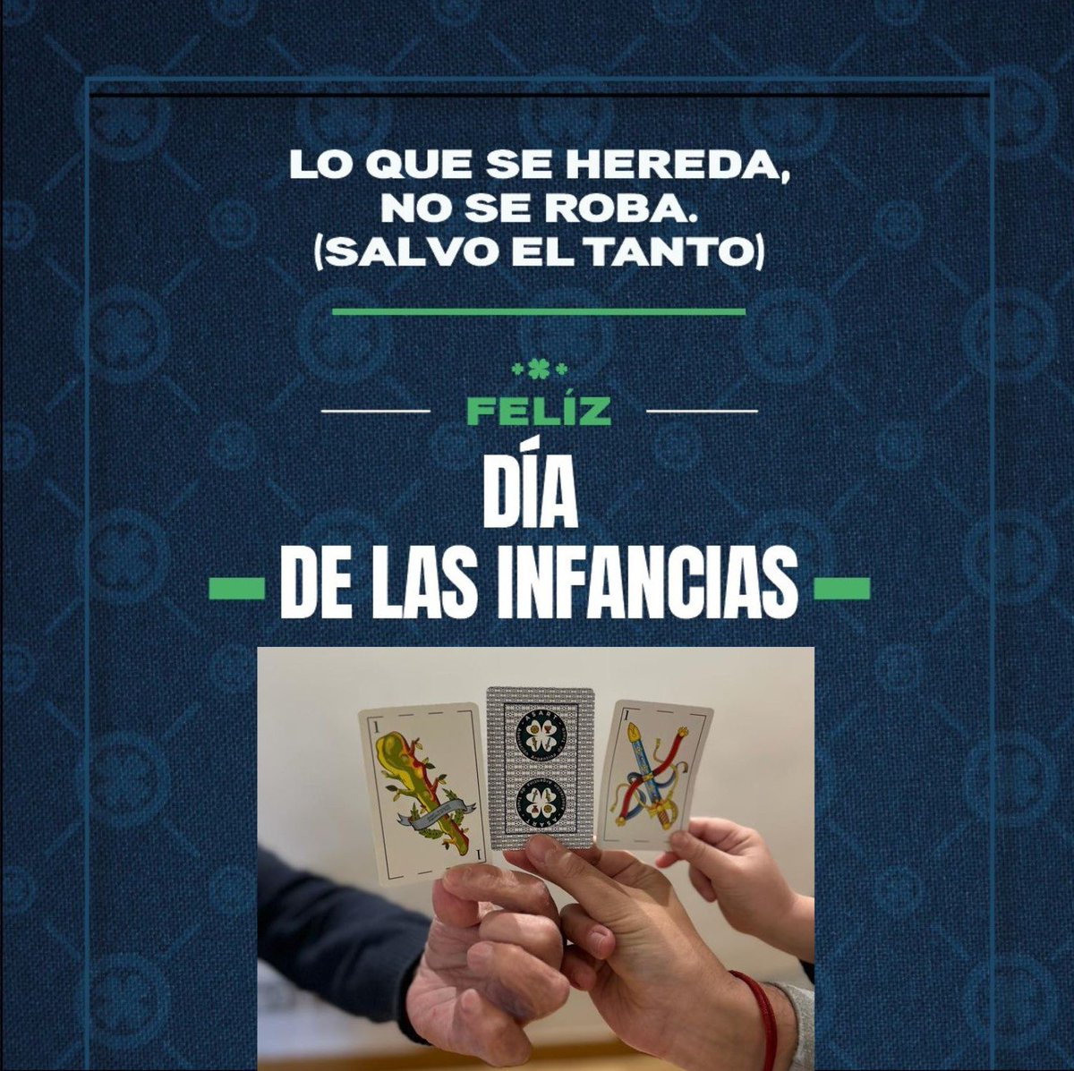 Salvo en el #envido 🤣😍… 
#felizdíadelasinfancias