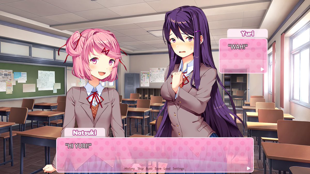natsuki from doki doki literature club (@NotACuteParody) / Posts / X