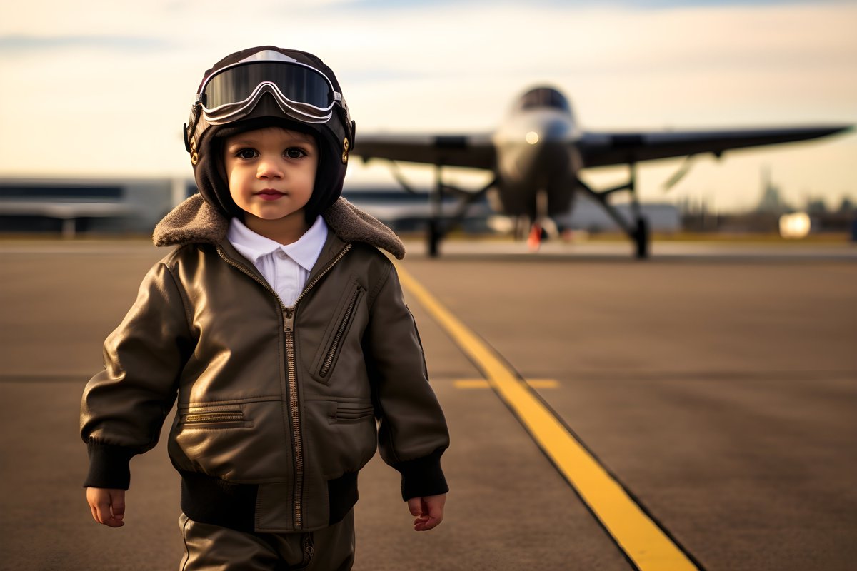 LukeAiWalker's tweet photo. Dreams know no bounds, kids as future professionals; Farmer, Vet, Pilot and Police Officer

#aiart #aiartwork #midjourney #KidsWithDreams #FutureHeroes https://t.co/0PWOpTNkzT
