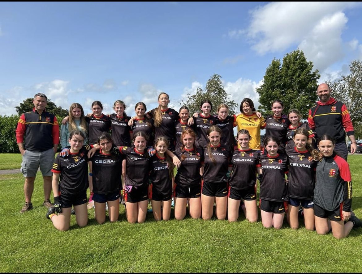 ❤️💛Our U14’s wearing their new set of jerseys after their challenge match against Glanmire. A huge thanks to our U12 coach Kieran Duggan of Cedral for arranging sponsorship - it’s very much appreciated ❤️💛<a href="/carrigoon/">Mallow GAA</a> <a href="/NorthCorkLF/">NCLF</a>