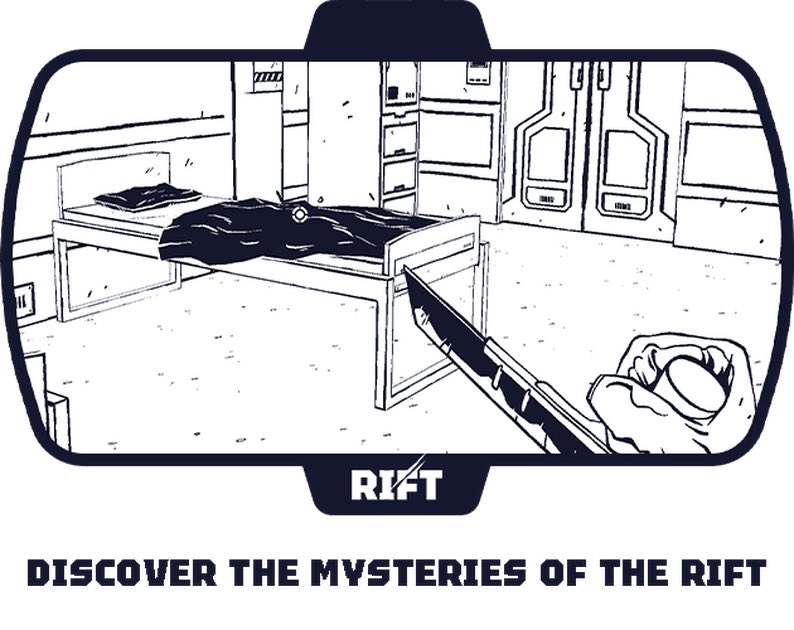 froissant's tweet photo. 🚨 New game alert! Across the RIFT, our game produced for the 1-bit jam #blackandwhitegamejam
Play it now: https://t.co/YAWTr7AuHo 🌓👽

Was it hard? Yes. Worth it? YES.

#gamejam #1bit #space #survival #escape #enigmas #exploration #unity #gamedev @Myline_media https://t.co/vW0hrLG8OY