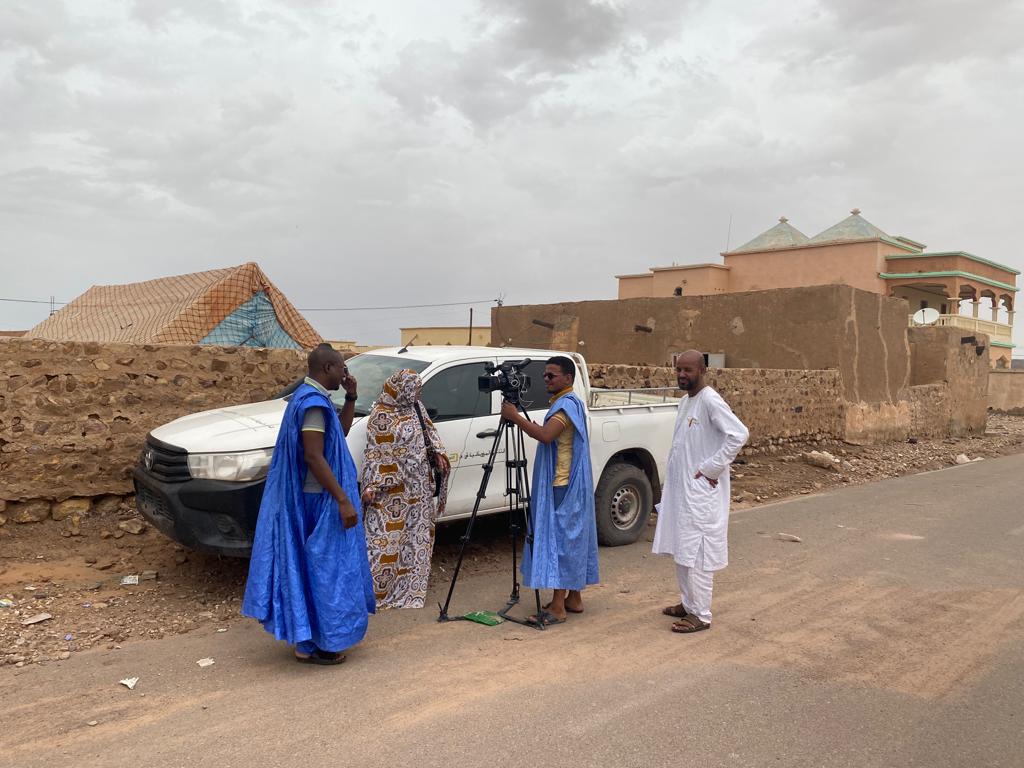 unfpamauritania's tweet photo. Renforcement de capacités des journalistes et influenceurs de la Wilaya du #HodhEchargui (Est #Mauritanie) et production de contenus en lien avec les questions de #PopDev
#EndMaternalMortality
#EndGBV https://t.co/iAAcmnuZdi