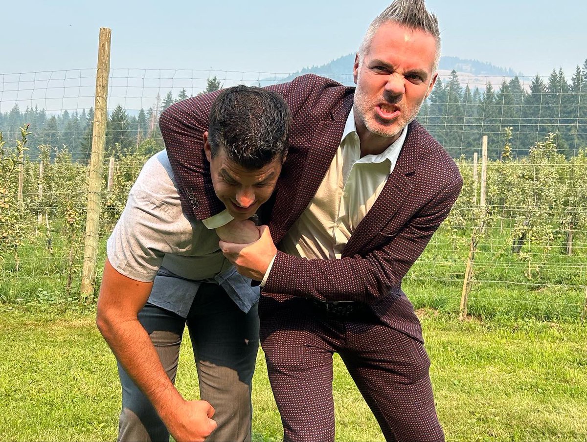 Back in business together at SCALRR. But he doesn’t fight back like he used to.