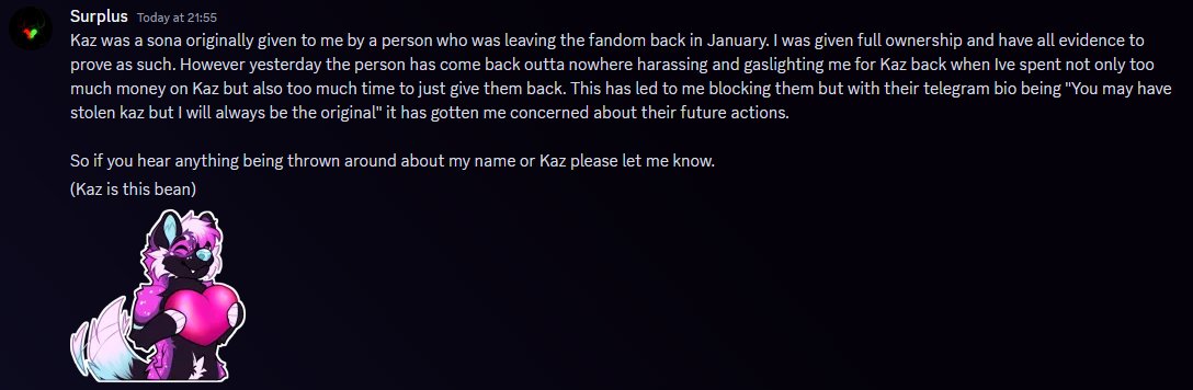 SirSurplus's tweet photo. Hi all don't use twitter much (Its not X) Anyways, I just would like to share this issue which is currently going on. Thank you to anyone who takes the time to read the entire thing <3 https://t.co/v5QvHJ3fRP