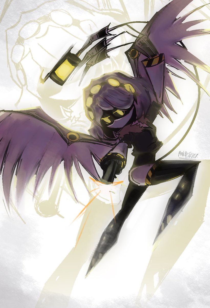 silvercanons's tweet image. The angel of death !!

#murderdrones #murderdronesV