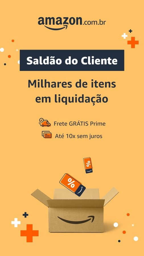 livrosbananami1's tweet photo. Sorteio Relâmpago 'Saldão do Cliente Amazon'

🎁 Valendo 1 PIX DE R$ 10,00

Para concorrer basta: 
- Nos seguir @livrosbananami1
- Dar RT nesse tweet 

⏰ Resultado: amanhã de manhã

➡️ Para aproveitar as promoções de R$ 5,99 entre em nosso GRUPOS: https://t.co/vHMdXUMFAm https://t.co/A7WwU6mFDi