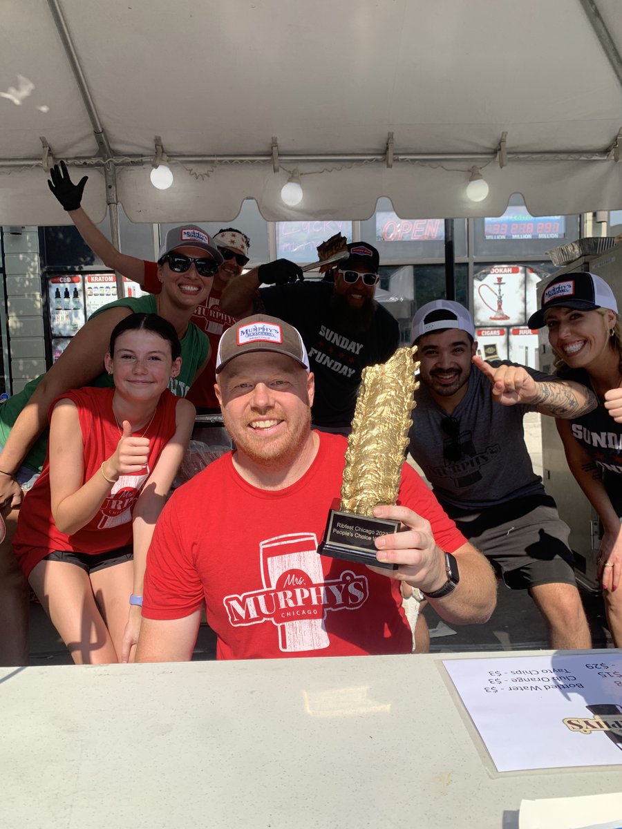 Mrs. Murphy's (@irishbistro) on Twitter photo We are once again <a href="/RibfestChicago/">Ribfest Chicago</a> Champs! We've won the Peoples Choice for the 8th Time! We are once again <a href="/RibfestChicago/">Ribfest Chicago</a> Champs! We've won the Peoples Choice for the 8th Time!