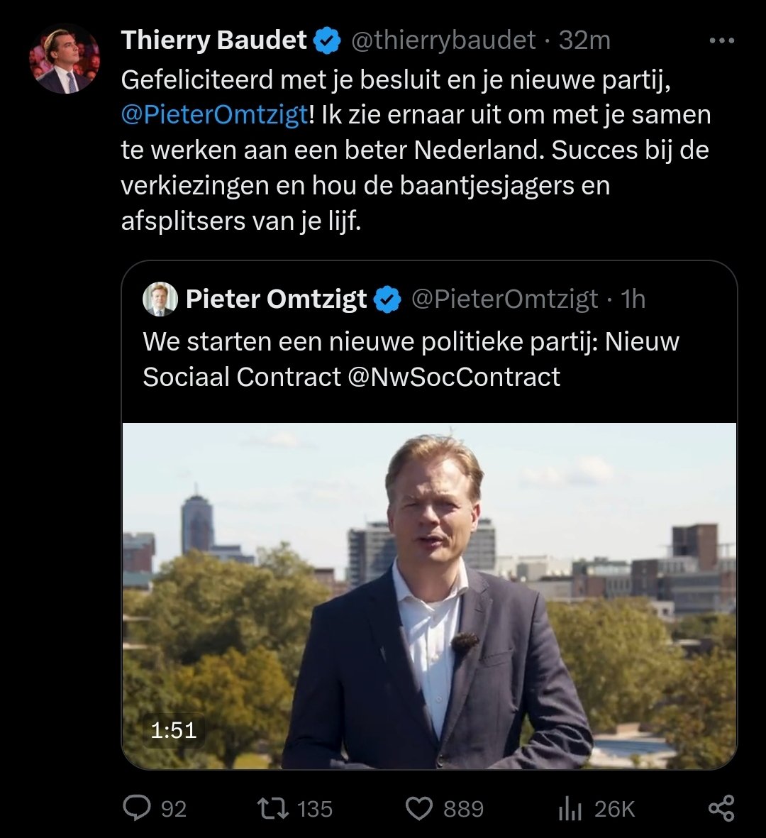 drdunno's tweet photo. #fraudet voelt de bui hangen en probeert een wit voetje te halen bij @PieterOmtzigt voor hij ook zijn voor #tk2023 voorspelde laatste twee zetels mag inleveren.🤣🤣🤣

@thierrybaudet #fvd #fvdmoetverbodenworden https://t.co/5z7ZwRsk8V