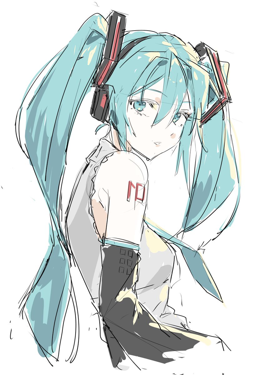 初音ミク 「rkgk 」|SKYんのイラスト