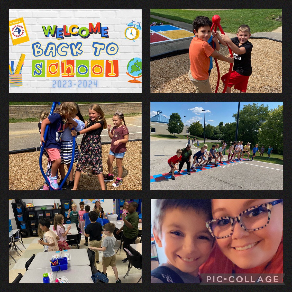 RiverRidge_KCSD's tweet photo. Building relationships and establishing routines, we’re off to a GREAT start of the year at River Ridge Elementary 📚💙🐺
#rrengage #backtoschool2023 #kcsd https://t.co/JZWOg4Pr0y