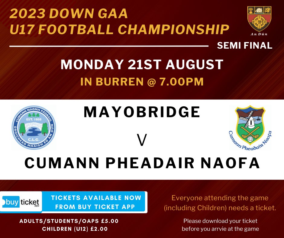 Official Down GAA tweet media