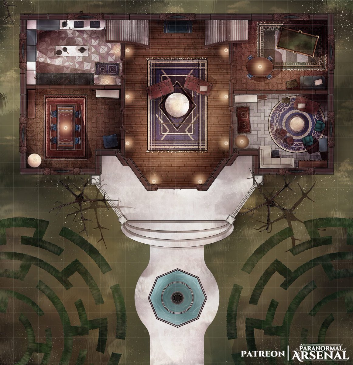 PrnmlArsenal's tweet photo. a haunted mansion that hides many secrets 🫣

#ttrpgcommunity #TTRPGs #ttrpg https://t.co/vUsczLJ6fC